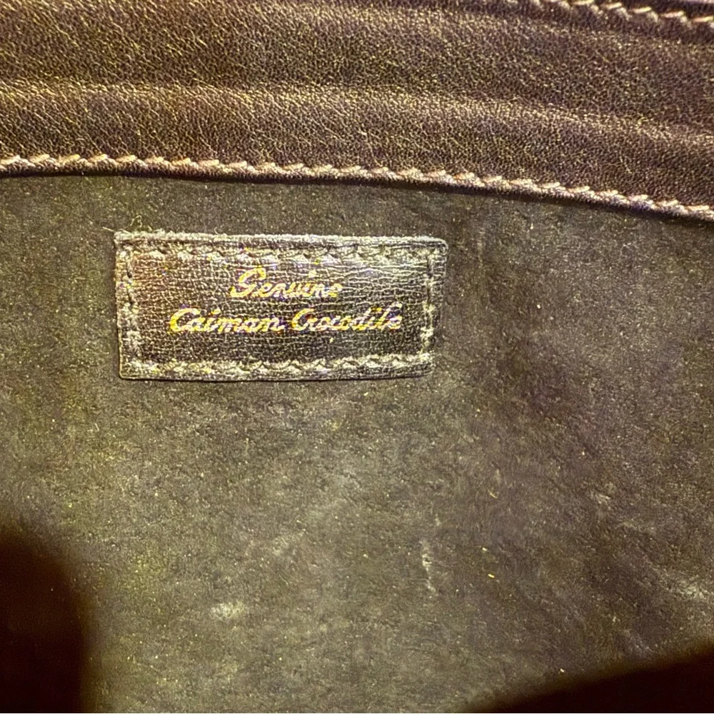 Donna Karan New York Black Leather Messenger Style Shoulder Bag RARE